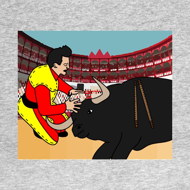 Arena Bullfight Torero Bull by flofin